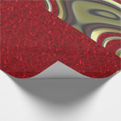 Decadent vieren, rood cadeaupapier (Hoek)