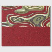 Decadent vieren, rood cadeaupapier (Vlak)