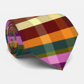 Decadent Warm Plaid DGRWP Stropdas (Opgerold)