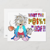 DECAF? BRIEFKAART (Voorkant / Achterkant)