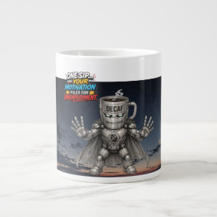 Decaf Destroyer – De Energie Dief Extra Grote Beker