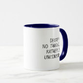 Decaf? Geen bedankt, ik ben liever onbewuste Mok (Voorkant rechts)