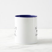 Décaf ? Non merci, je préfère être inconscient Mug (Centre)