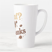 Décaféiné ? Non merci - Mug drôle de grain de café (Droite)