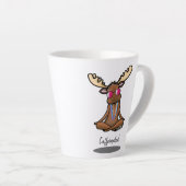 Decaffeinen Moose Latte Mok (Rechterhoek)