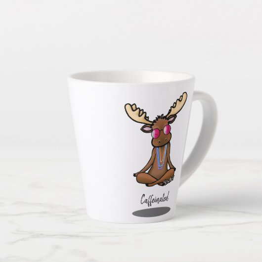 Decaffeinen Moose Latte Mok (Rechterhoek)