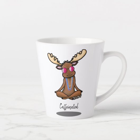 Decaffeinen Moose Latte Mok (Rechts)