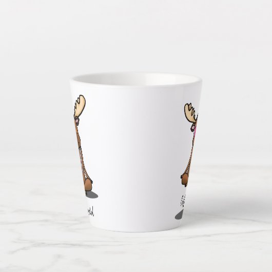 Decaffeinen Moose Latte Mok (Voorkant)