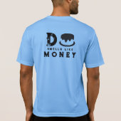 Decake ruikt naar geld shirt (Achterkant)