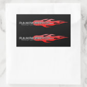 Decal / Sticker - Medium zwart x 8 (Tas)