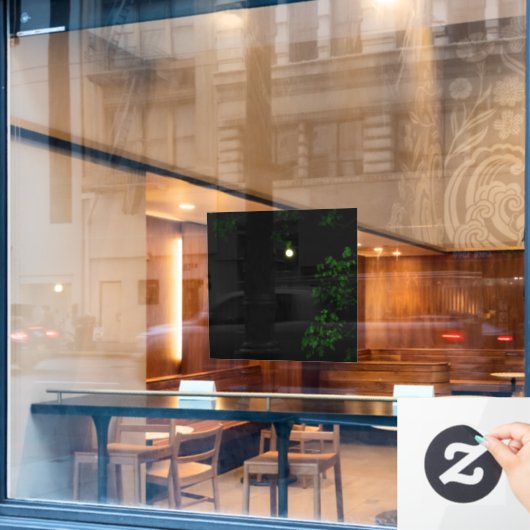 DECAL WINDOW CLING (Cafe Raam)