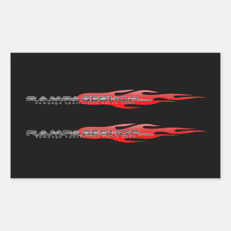 Décalage / Sticker - Noir moyen x 8