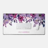 Décalcomanie Florale Tropicale Féminine Tendance B (Clavier et souris)