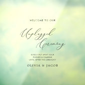 Decale sticker voor niet-aangesloten Ceremony Mode (Vel 3)