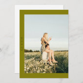 Décaler la photo Enregistrer la carte Date (Devant / Derrière)