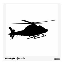 Décalque de mur d'hélicoptère d'AgustaWestland