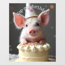 Anniversaire du cochon de Hap
