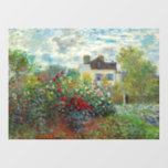 Décalque Mural Claude Monet - Le Jardin de l'Artiste à Argenteuil<br><div class="desc">Le Jardin de l'Artiste à Argenteuil / Un Coin du Jardin avec Dahlias - Claude Monet,  Huile sur Toile,  1873</div>