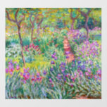 Décalque Mural Claude Monet - Le jardin d'Iris à Giverny<br><div class="desc">Jardin d'Iris à Giverny / Jardin d'Artiste à Giverny - Claude Monet,  1899-1900</div>
