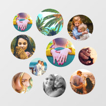 Décal mural 10 cercles Modèles photo