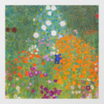 Décalque Mural Gustav Klimt - Jardin des fleurs<br><div class="desc">Jardin aux fleurs - Gustav Klimt en 1905-1907</div>