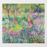 Décalques De Sol Claude Monet - Le jardin d'Iris à Giverny<br><div class="desc">Jardin d'Iris à Giverny / Jardin d'Artiste à Giverny - Claude Monet,  1899-1900</div>