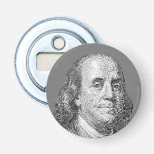 Décapsuleur 100 dollars, Benjamin Franklin
