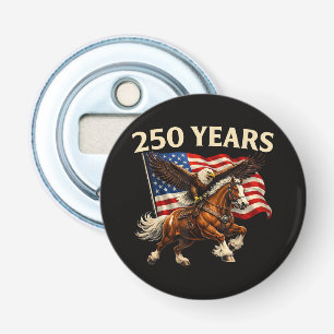 Décapsuleur 250e anniversaire USA cheval occidental aigle