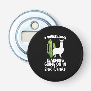 Décapsuleur 2e Grade Teacher Kids Back To School Llam