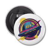 Décapsuleur 404 Gravité introuvable - Art Spop Rétro (Devant)