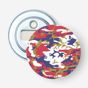 Décapsuleur 4 juillet, Jour de l'Indépendance, Or de camouflag