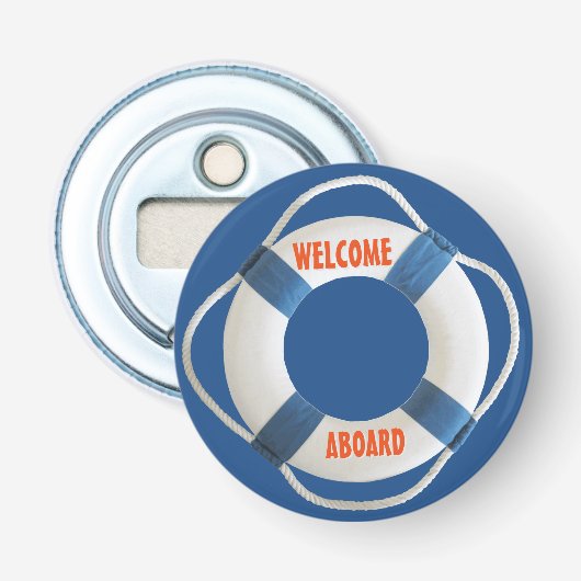 Décapsuleur Accueil à bord de l'anneau de vie nautique (Devant)