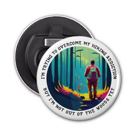 Décapsuleur Addiction randonnée (Devant)