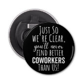 Décapsuleur Adieu collègue | Coworker Moving | Laisser un cade (Devant)