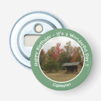 Adirondack Lean-to en automne Anniversaire Article