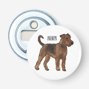 Décapsuleur Airedale terrier dog cartoon