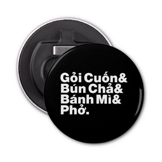 Décapsuleur Alimentation de rue vietnamienne (Devant)