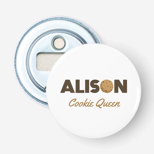 Décapsuleur Alison cookie queen (Devant)