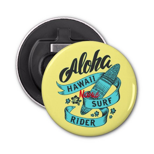 Décapsuleur Aloha Hawaii Surf Rider Thunder_Cove (Devant)