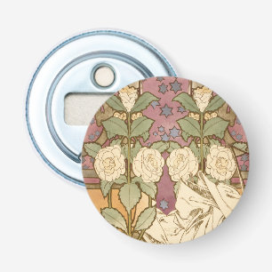 Décapsuleur Alphonse Mucha Étoiles Élégantes Art Nouveau Camél