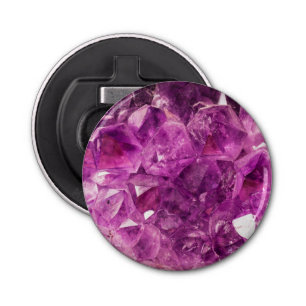 Décapsuleur Améthyst Gemstone Image Shiny and Sparkly