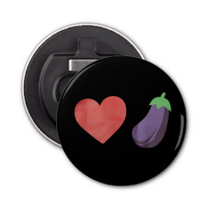 Décapsuleur Amour Eggplant Funny Gay Pride LGBTQ
