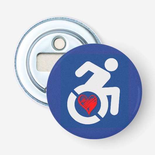 Décapsuleur Amour Handicap (Devant)