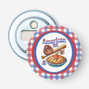 Décapsuleur Amusant américain comme Baseball & Pomme Pie