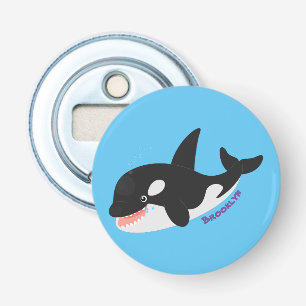Décapsuleur Amusante baleine orque mignonne dessin animé