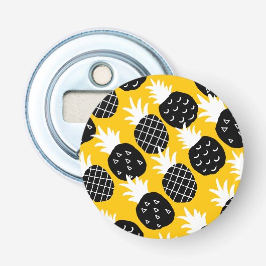 Décapsuleur Ananas noir (Devant)