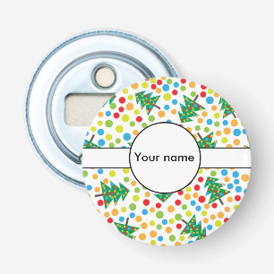 Décapsuleur Arbres de Noël motif