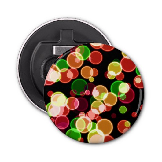 Décapsuleur Arc-en-ciel bulles bouteille (Devant)