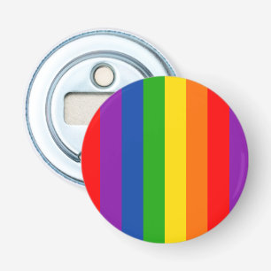Décapsuleur Arc-en-ciel LGBTQ+ Pride drapeau, couleurs Gay pri