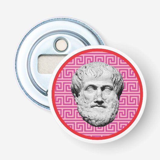 Décapsuleur Aristote philosophe grec (Devant)